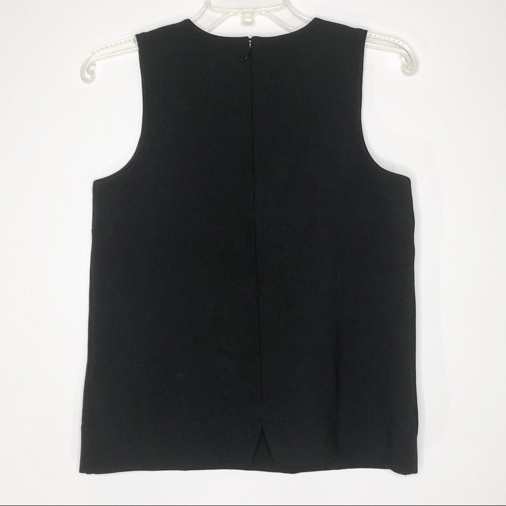 Madewell Stitchframe Ponte Black Tank Top Size XS - Picture 4 of 8